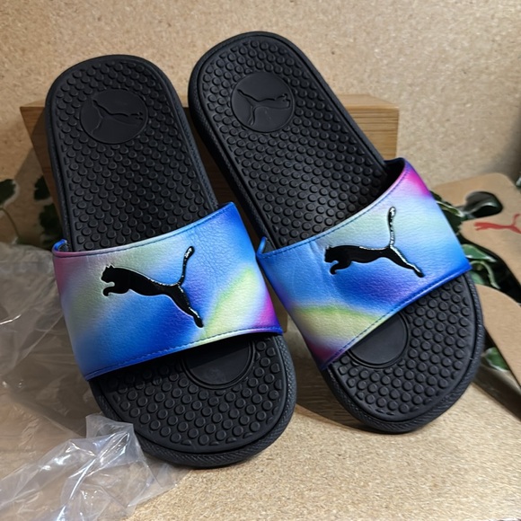 Puma Tie-Dye Slide Sandals (A0008) - Picture 3 of 6